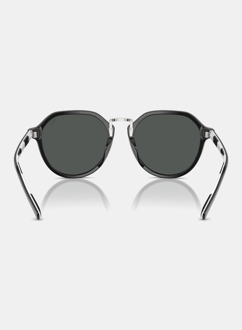 POLO Full-rimed Phantos Sunglasses 4223U, 53, 5001, 87 - Image 3